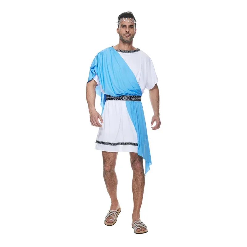 

asdh8@Bear's Den Adult Ancient Greek Myth Costume Halloween Couple Costumes Egyptian Goddess Roman Warrior Cosplay Outfit Ca New
