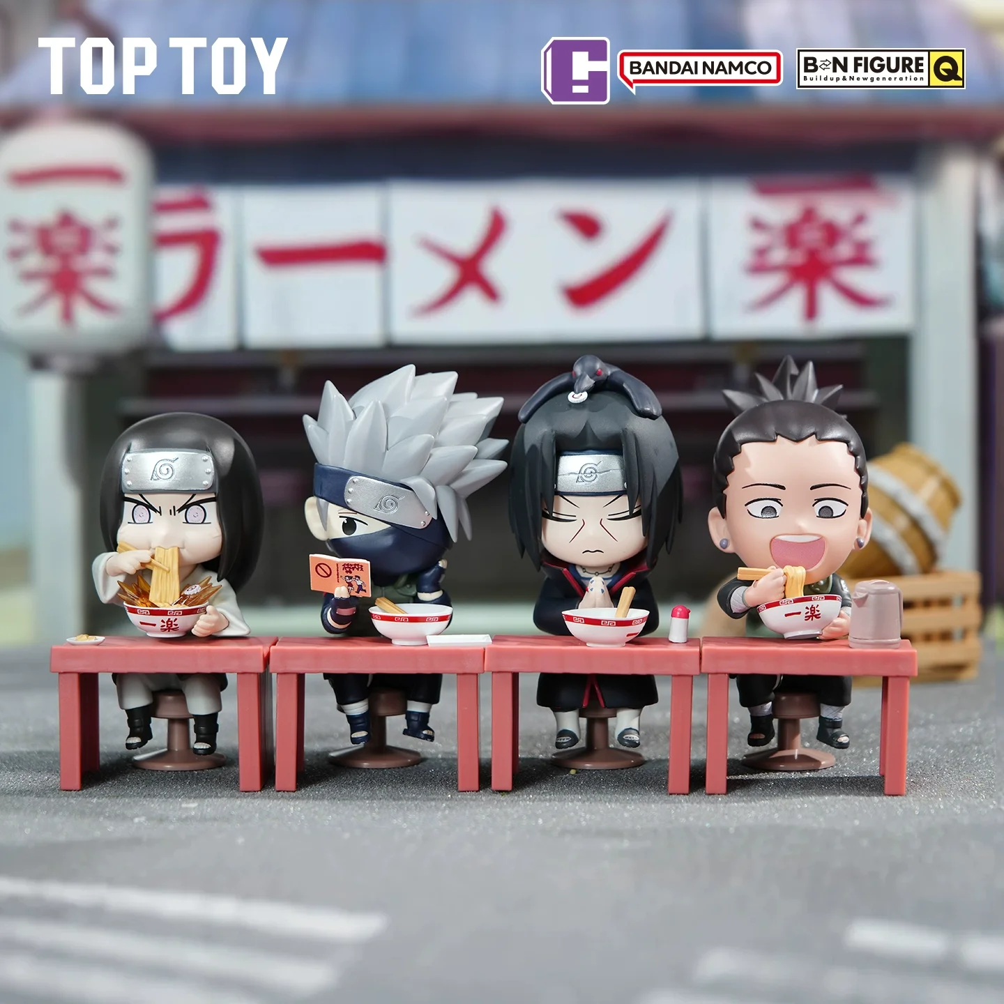 

Наруто Шиппуден Рамен тема слепая коробка фигурка аутентичная аниме игрушка модель украшение для рабочего стола Хэллоуин тематический коллекционный подарок