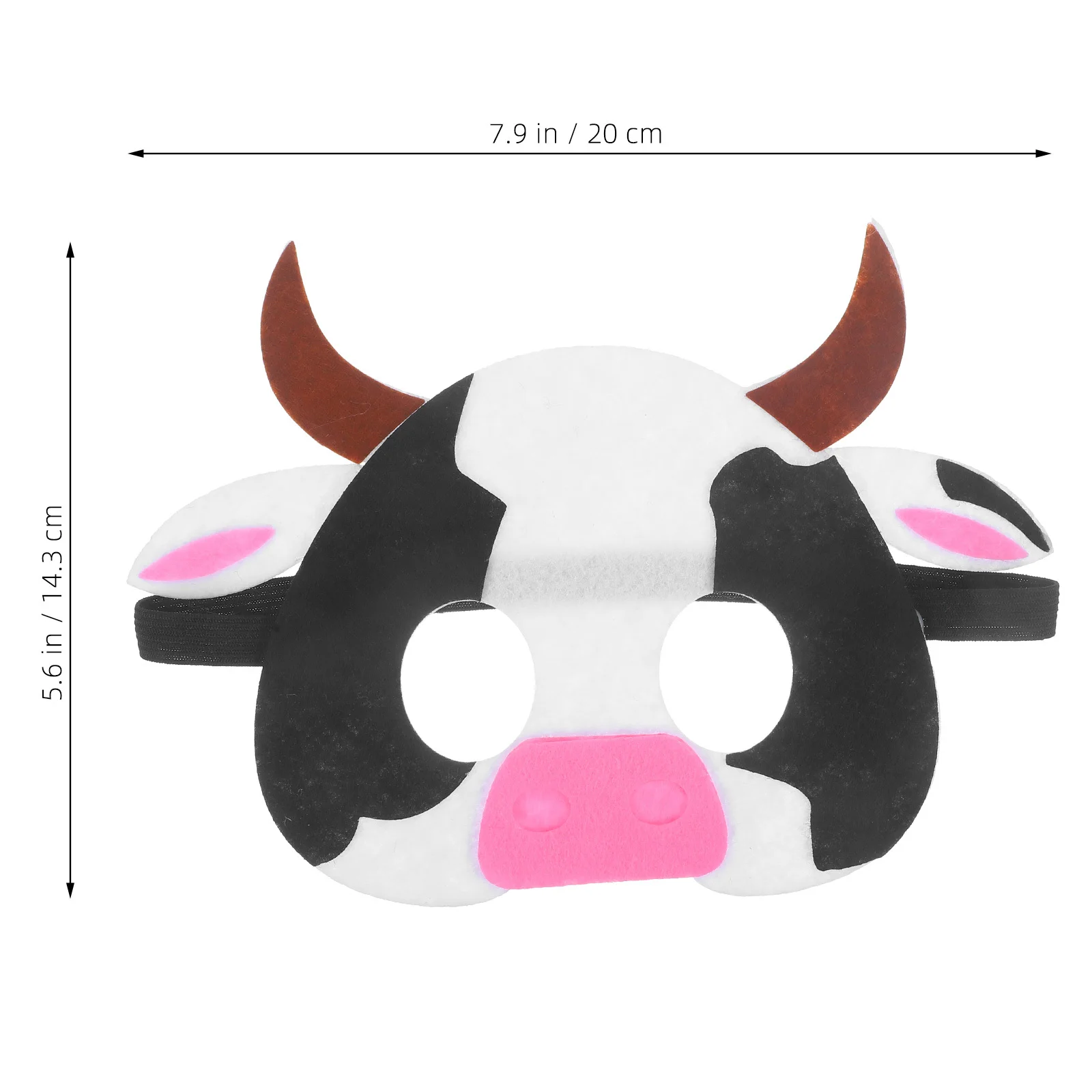 

3Pcs Animal Mask Non-Woven Fabric Durable Cartoon Style Halloween Costume Party Kids Mask Party Favor Animal Masks for Kids