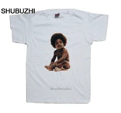 Notorious BIG Ready To Die Cover - White t Shirt Biggie Baby Shirt male brand teeshirt men summer cotton t shirt