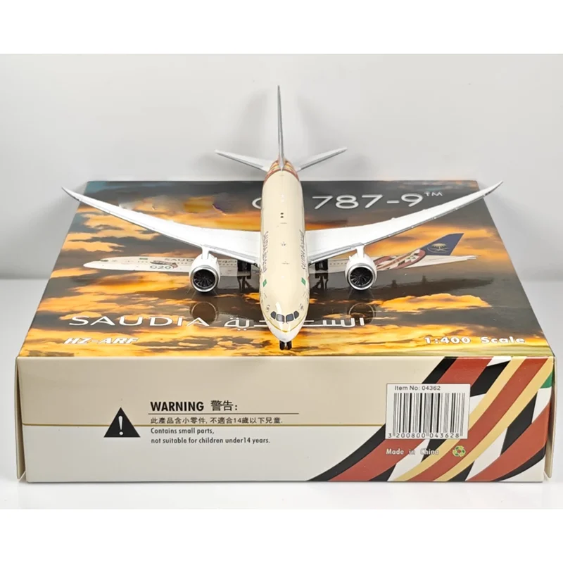 فينيكس دييكاست 1/400 مقياس الخطوط الجوية العربية السعودية B787-9 HZ-ARF G20 رسمت سبيكة نموذج طائرة جمع الحلي العرض #2
