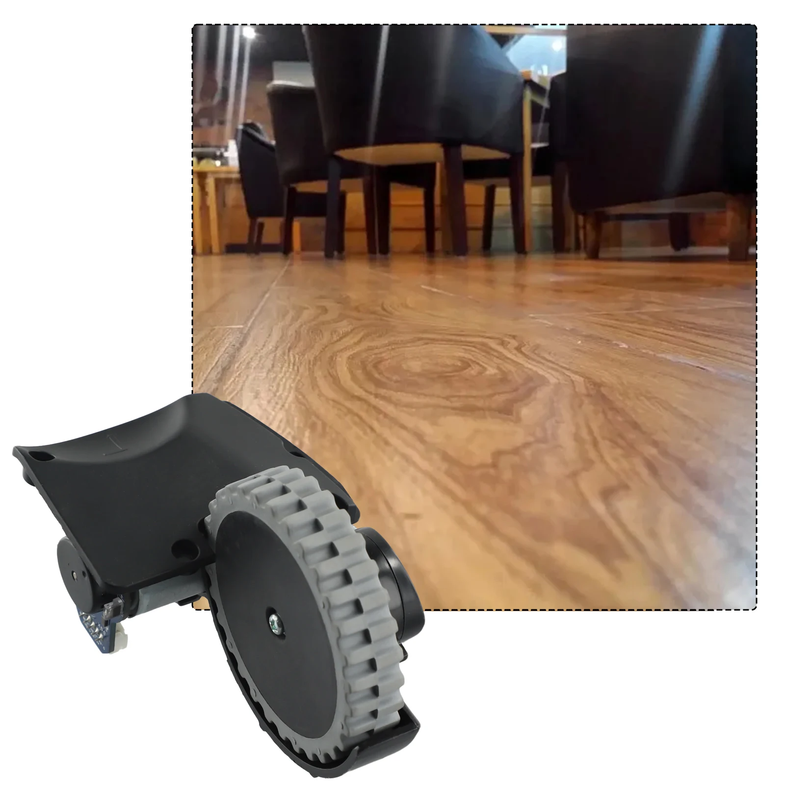 Rueda izquierda/derecha para jardín, suministros para el hogar, rueda izquierda, rueda derecha, asistencia a caminar, accesorios para aspiradoras