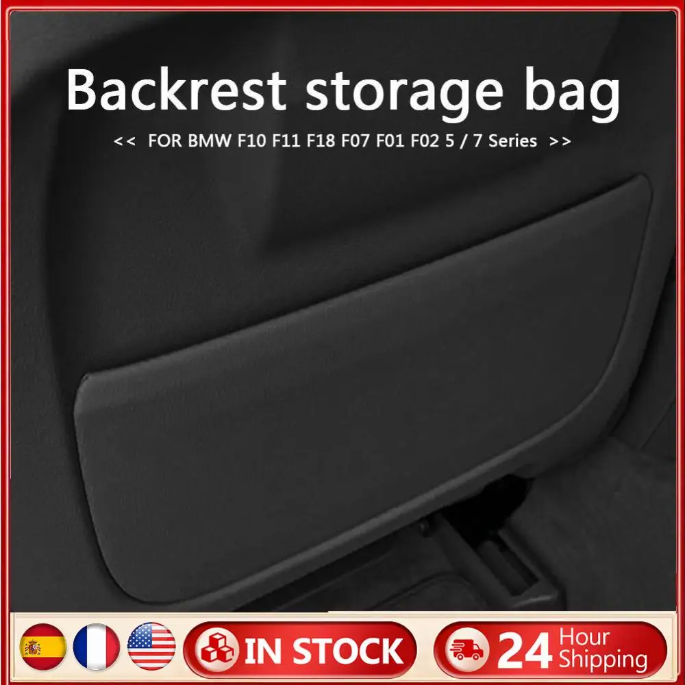 

Storage Pocket Replacement Accessories Car Seat Back Panel Cover Storage for BMW 5/7 Series F10 F11 F18 F07 F01