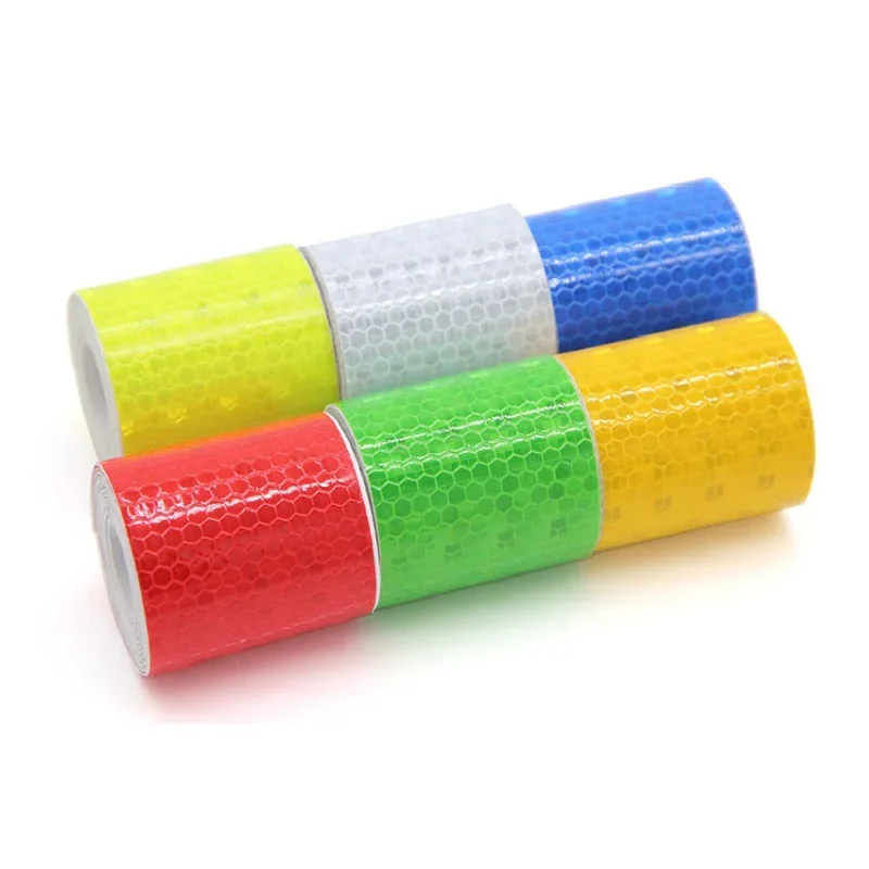 Sticker Reflector Protective Tape Strip Car Reflective Tape Safety Warning Car Decoration Film Auto Motorcycle Sticker