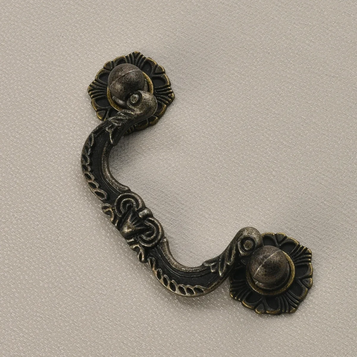 Cabinet antique box retro Chinese furniture packaging box drawer handle hole distance 65mm