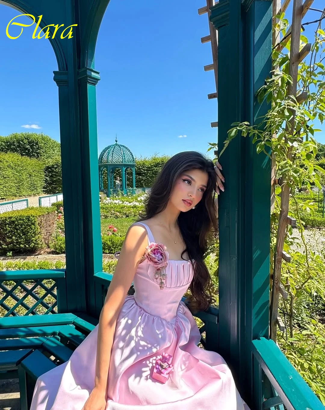 

Customized A-Line Square Collar Elegant Formal Evening Dress Temperament Celebrity Gowns High Quality Delicate Party Dress