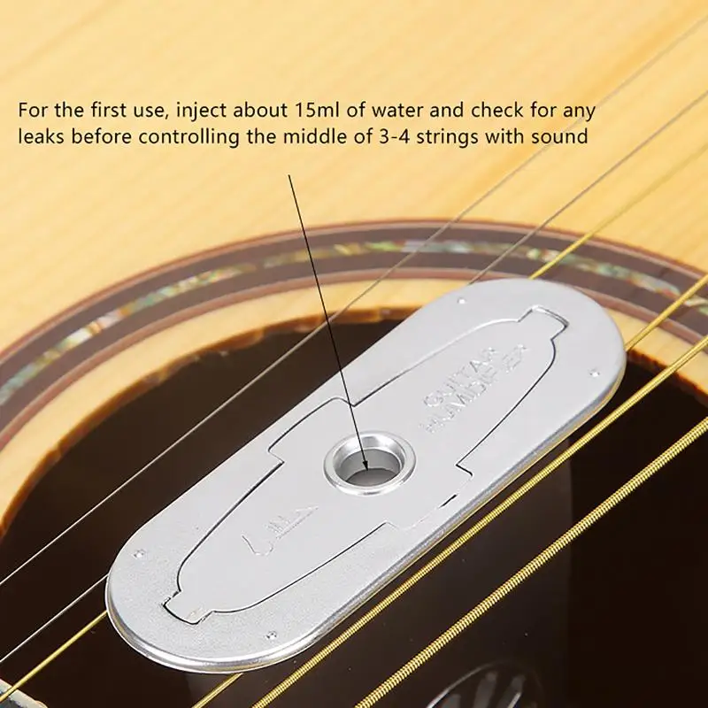 NEW Guitar Humidifier Folk Single Board Acoustic Guitar Anti Panel Cracking Sound Hole Humidifier Ukulele Guitar Maintenance