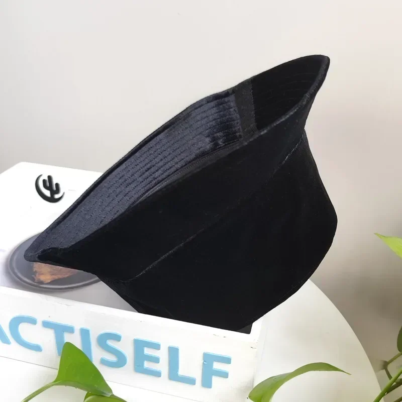 Oversized Autumn Winter Velvet Bucket Hat Men XXL Big Head 62cm Golf Warm Fisherman Hat Large Big Size Sun Hat Man Woman