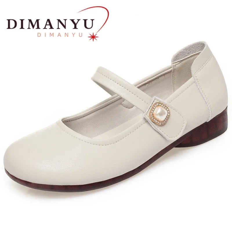 

DIMANYU Mom Flat Shoes Fall 2025 New Casual Round Toe Ladies Shoes Large Size Commuter Shoes For Women