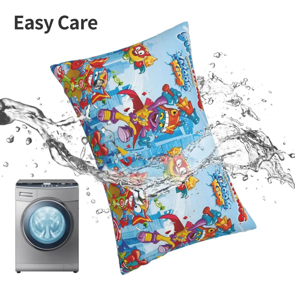 Superthings Kazoom Power Rectangle Pillowcase Cushion Cover Decor Bedroom Bed Home Comfort Throw Pillow - view 6