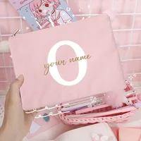 Sacs à cosmétiques de demoiselle d'honneur avec nom personnalisé, trousse de maquillage pour filles, pochette de toilette de voyage, cadeaux d'anniversaire de mariage pour elle 10