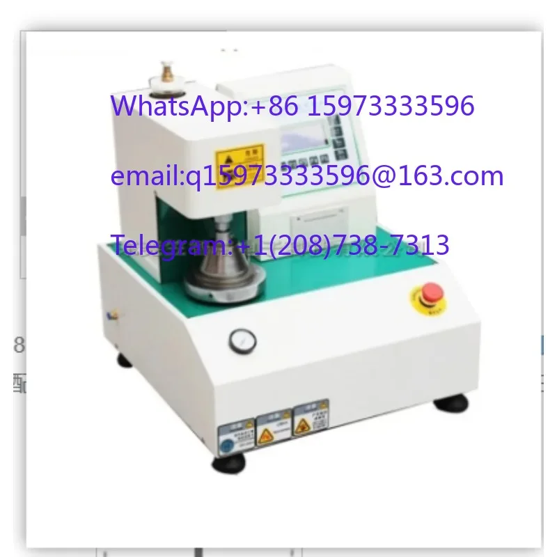 Cardboard Breaking Strength Tester and Automatic Degree Testing Device for Paperboard and Packaging Material Applications