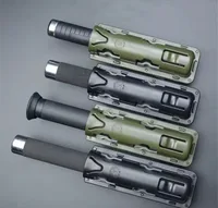 Nuevo Universal 360 °   Funda para bastón giratorio - Herramienta de supervivencia al aire libre, funda para bastón, herramienta de supervivencia para exteriores