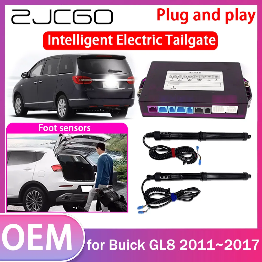 ZJCGO Electric Tailgate Lift Drive Trunk Opening Tail Gate Lift Soft Close Car Door for Buick GL8 2012 2013 2014 2015 2016 2017