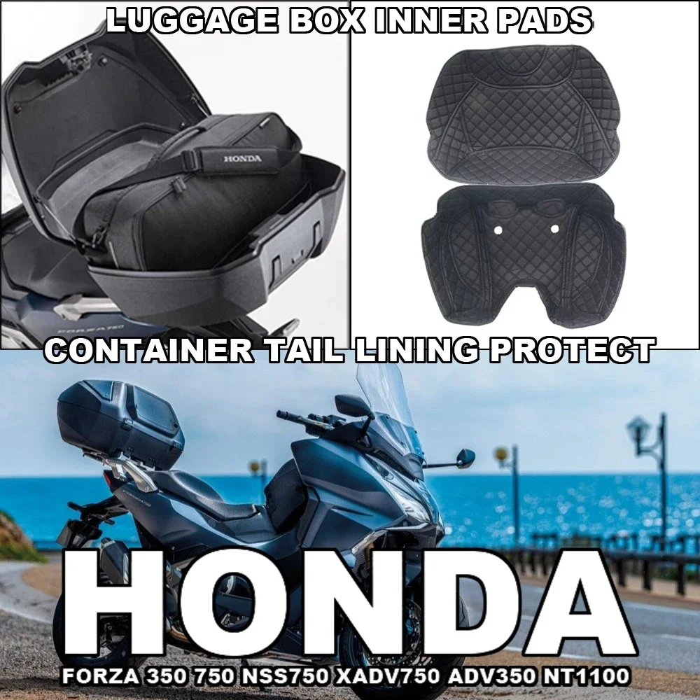 

For Honda Forza 350 750 NSS750 XADV750 ADV350 NT1100 Rear Trunk Cushion Storage Luggage Box Liner Pad Protector Accessories