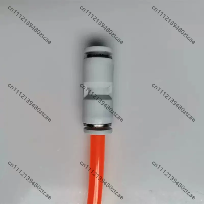 Food Grade Push-in Quick Coupler Fit Syrup Pump & Pressure Gauge Set, Spare Component for Soda Fountain Machine Pipeline