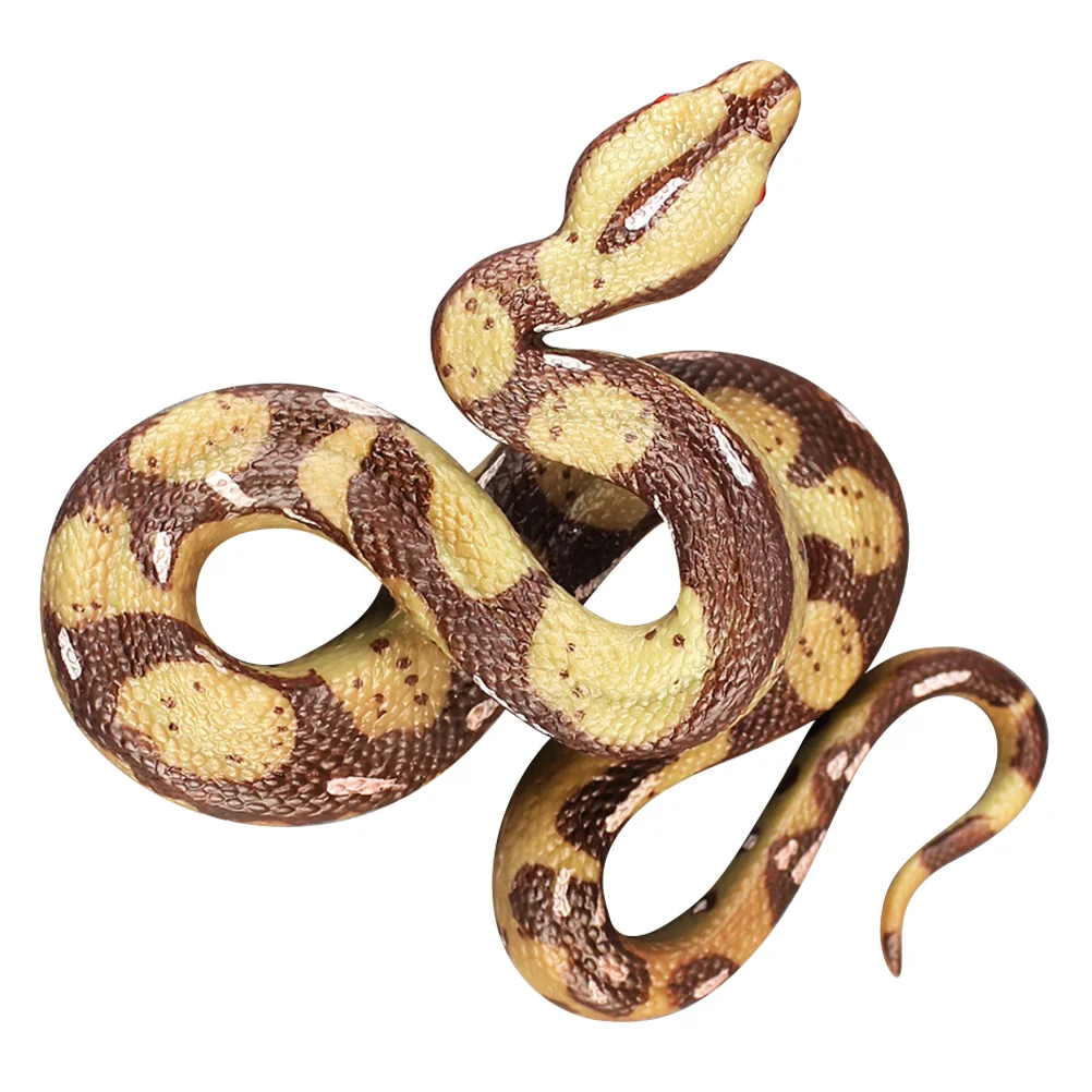 

Simulated Boa Garden Decorative Prop Simulation Snake Model Fake Realistic Kids Toy Statue Childrens Toys