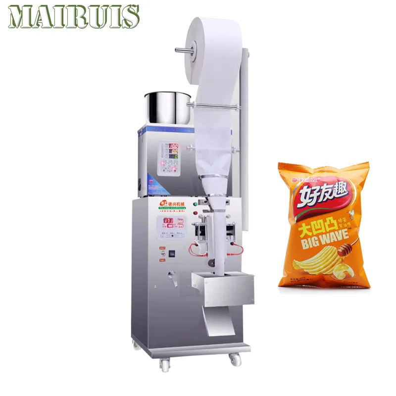 1-50g Automatic Three Side Sealing Powder Granule Flour Milk Powder Packaging Machine Sachet Powder Granule Packaging Machine