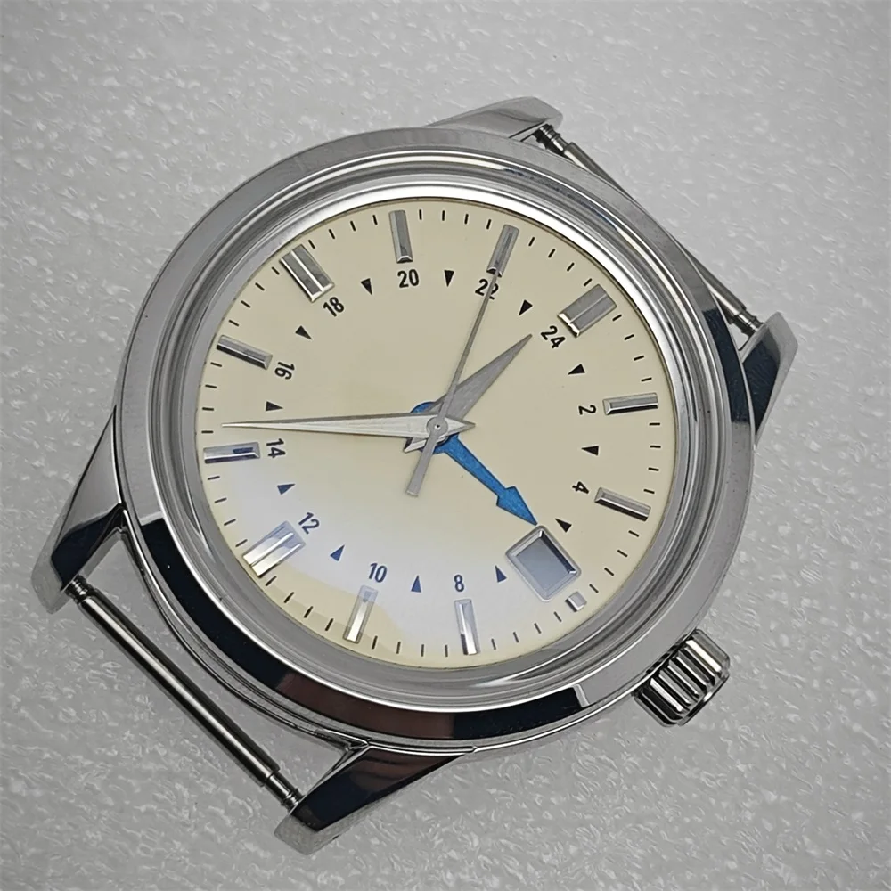 39 مللي متر NH34 ساعة حافظة الذهب والفضة ارتفع الحال بالنسبة GS صالح 31 مللي متر الطلب تعديل ساعة اكسسوارات لحركة NH34 NH35