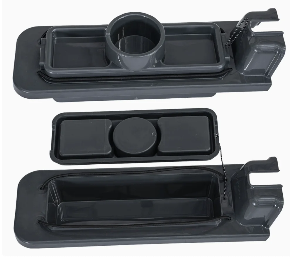 Fishing Kayak Pedal Drive System with Cup Holder and Gear Propeller, Cover for Hands-Free Operation and Water Sports Use