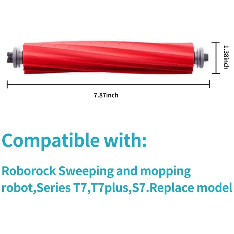 قطع غيار مكنسة كهربائية ، فرشاة رئيسية ، فلاتر هيبا ، قماش ممسحة ، ملحقات لشاومي روبوروك T7S ، T7S Plus ، S7 ، الأعلى مبيعًا