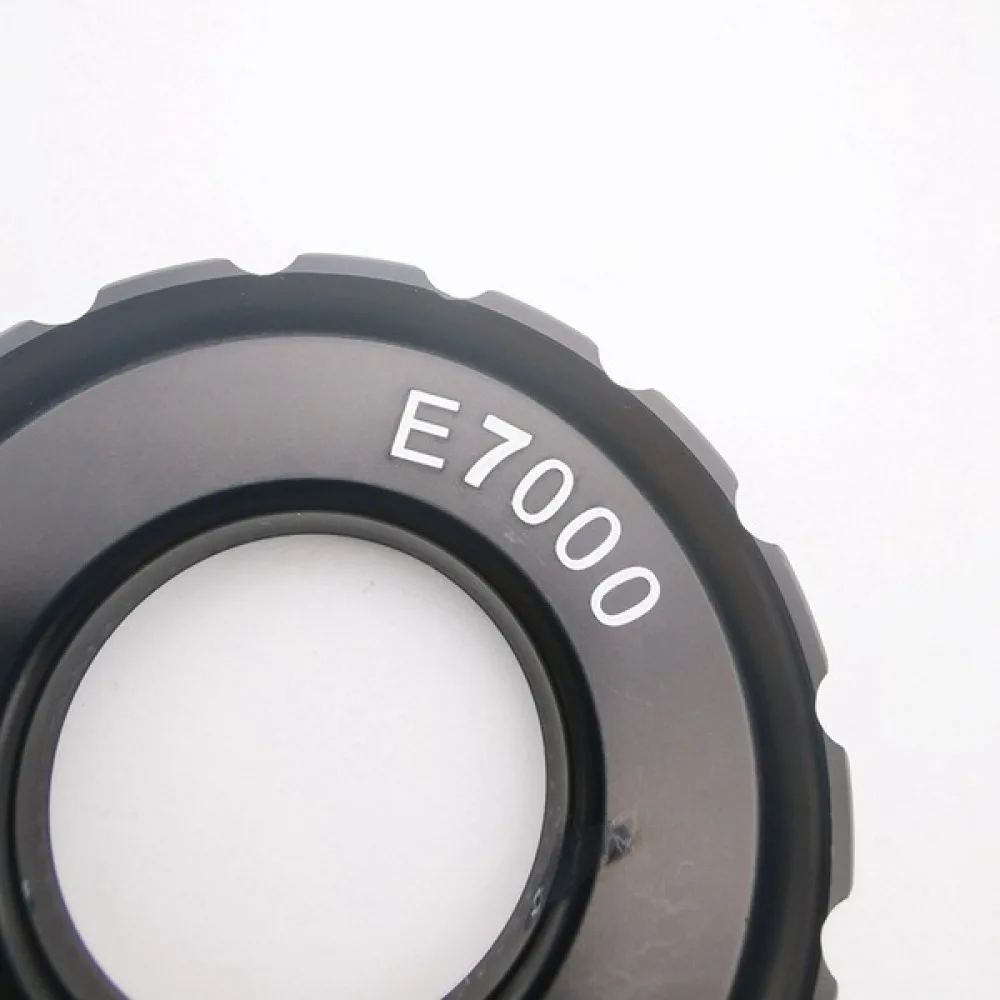 Black Steel Lock Cover For Shimano E Series Mid Motor Ebike Chainring Crankset Replacement Repairing Hardware