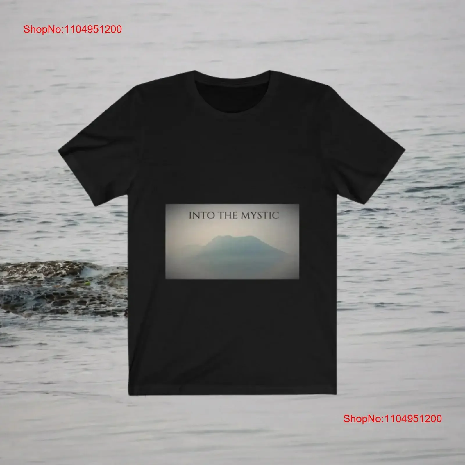 Camiseta Into the Mystic vintage lavada suave ligeramente ropa de diseñador transpirable homme gráfico Unisex Top para uso diario