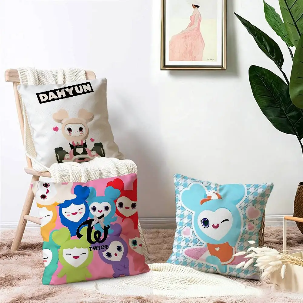 K-POP T-TwiceS Pillowcases Home Bedding Decorative Pillow Cover Wedding Super Soft Pillow Case