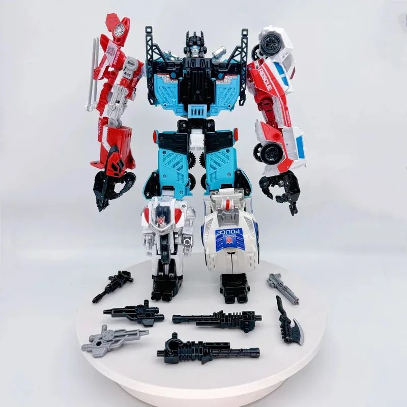 Transformation Toys HZX Defensor IDW 5 IN 1  NO BOX Sets Action Figure Toys Robot KO Boys Gift