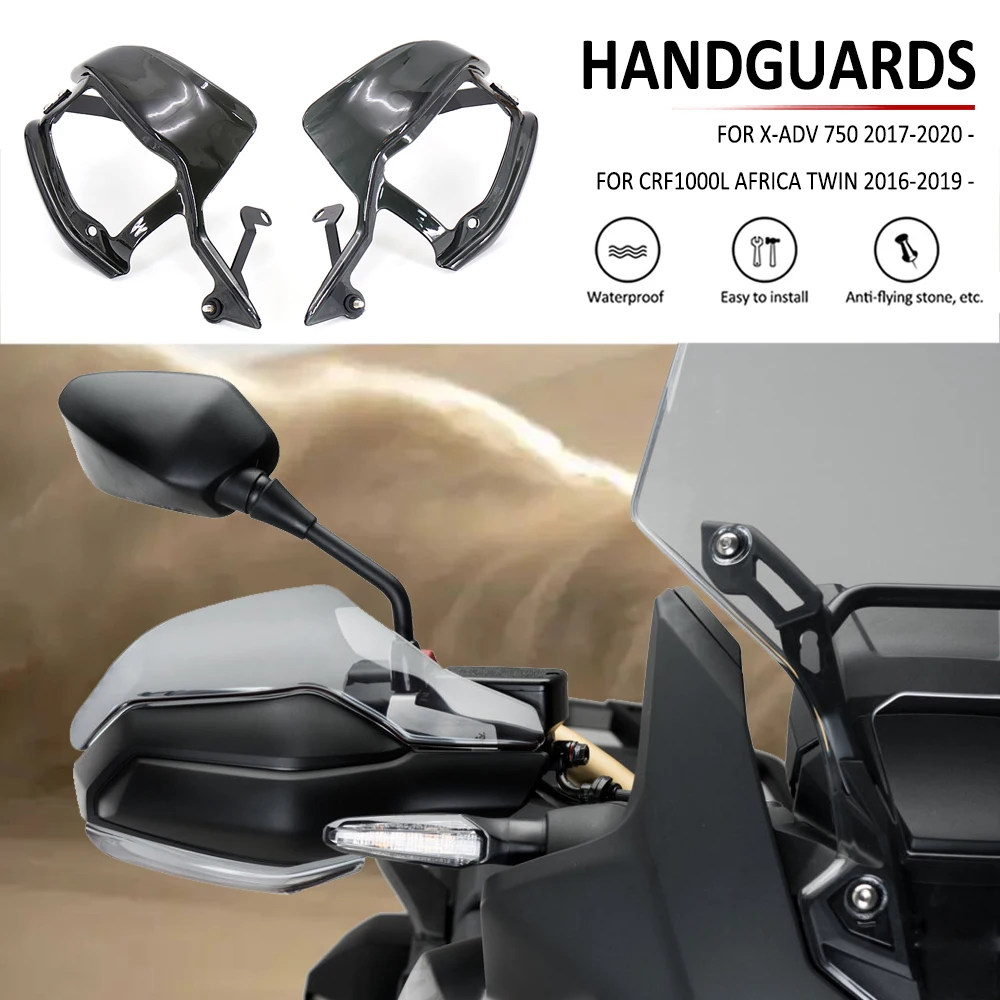 

Motorcycle Accessories Handguard Extension Hand Guard Handle Protector Shield For Honda CRF1000L Africa Twin CRF 1000 L XADV 750