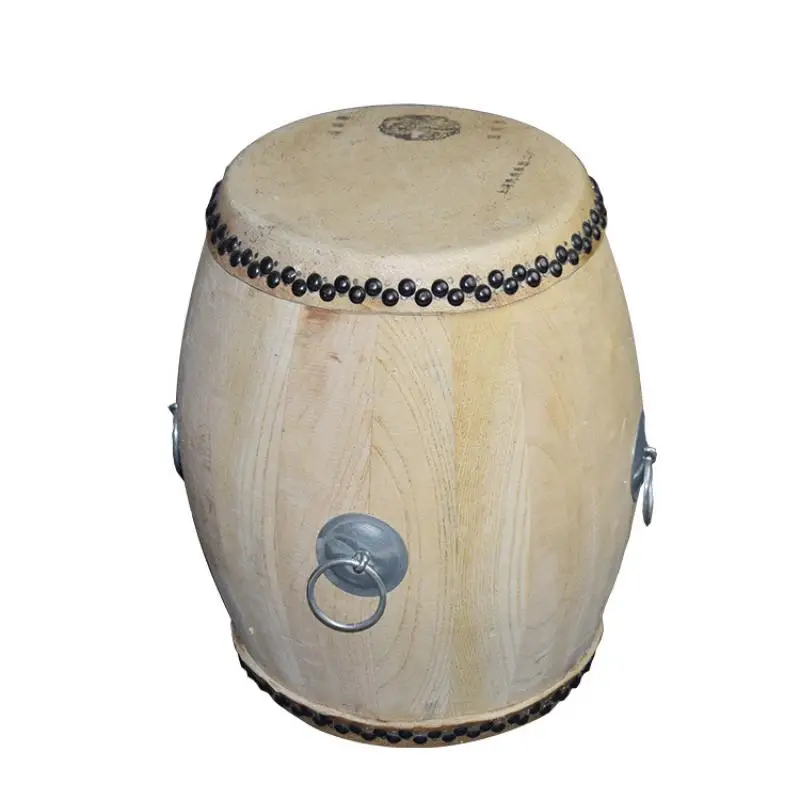 

6.5 Inch High Pitch War Drum Handmade Wooden Buffalo Leather Drum Stage Performance Professional Percussion Instrument