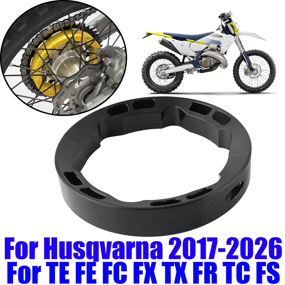 Motorcycle Accessories Chain Protector Rear Wheel Chain Guide For Husqvarna TE FE FC FX TX FR TC FS 65cc-501cc TE300i 2017-2026