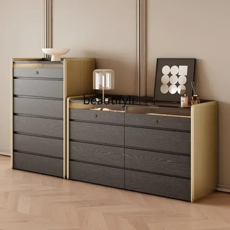 

newJewelry cabinet Italian light luxury chest cloakroom Nakajima, bedroom bedside storage chest