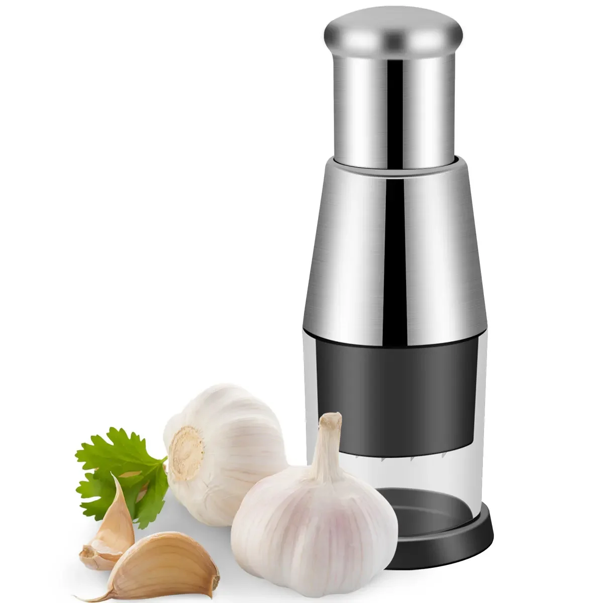 

Manual Garlic Chopper Garlic Crusher Pressing Handheld Food Chopper Slicer Vegetable Cooking Crusher Kitchen Accessories Useful
