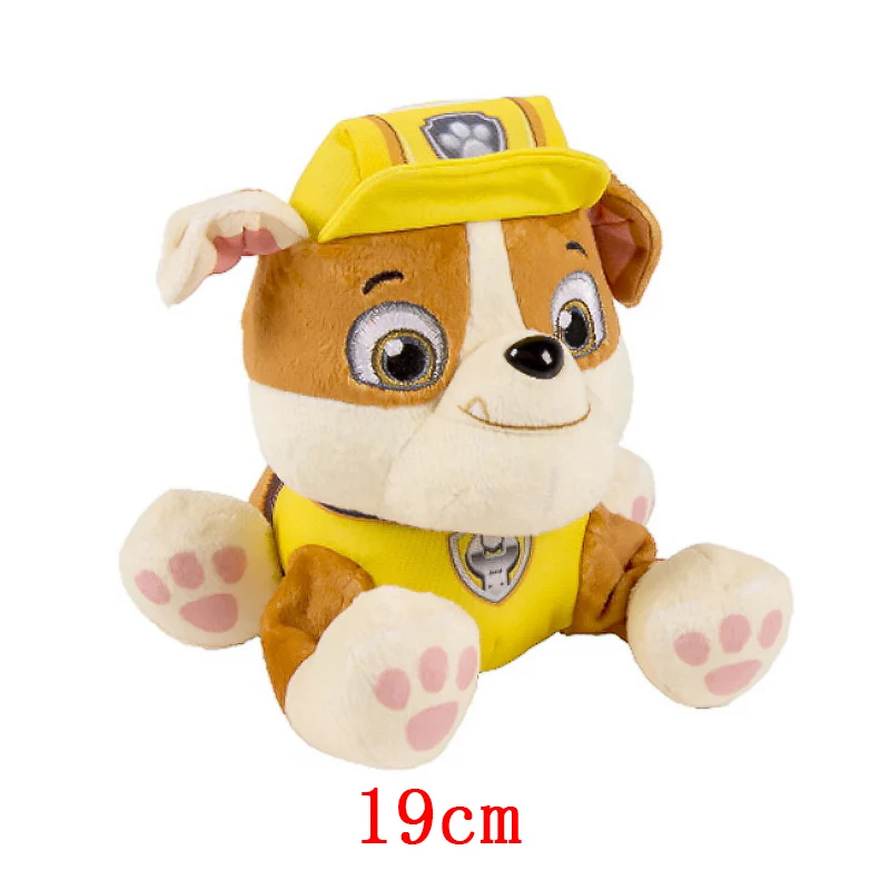 Paw Patrol Plüschtier Actionfigur Ryder Marshal Zuma Everest Cartoon Modell Zwei Haltungen Plüschtier Kindergeburtstag Party Gif
