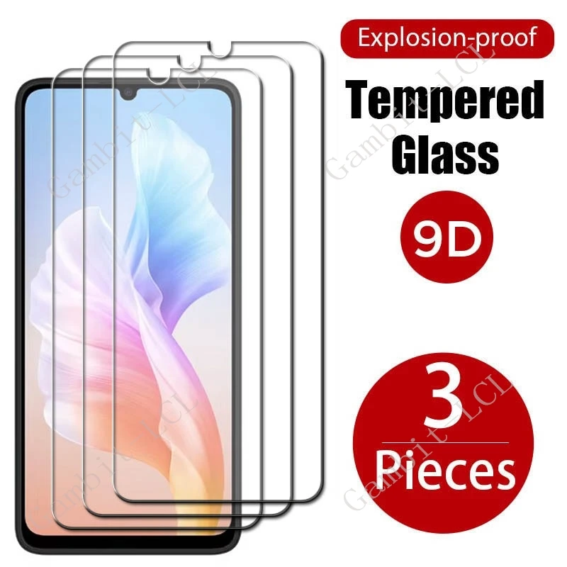 3PCS 9H Protective Tempered Glass For Ulefone Note 20 Pro 6.74
