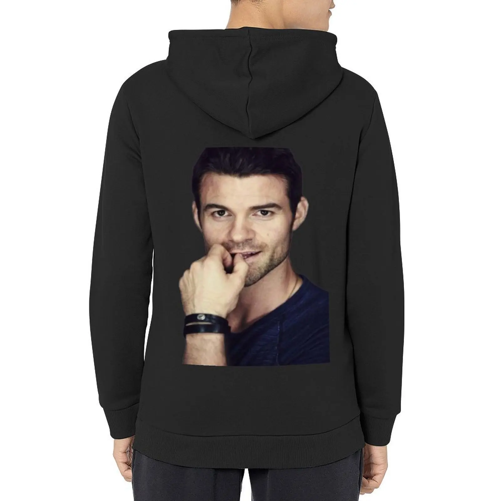 

Daniel Gillies | Elijah Mikaelson Hoodie hooded shirt men clothing graphic t shirts men men's oversize hoodie