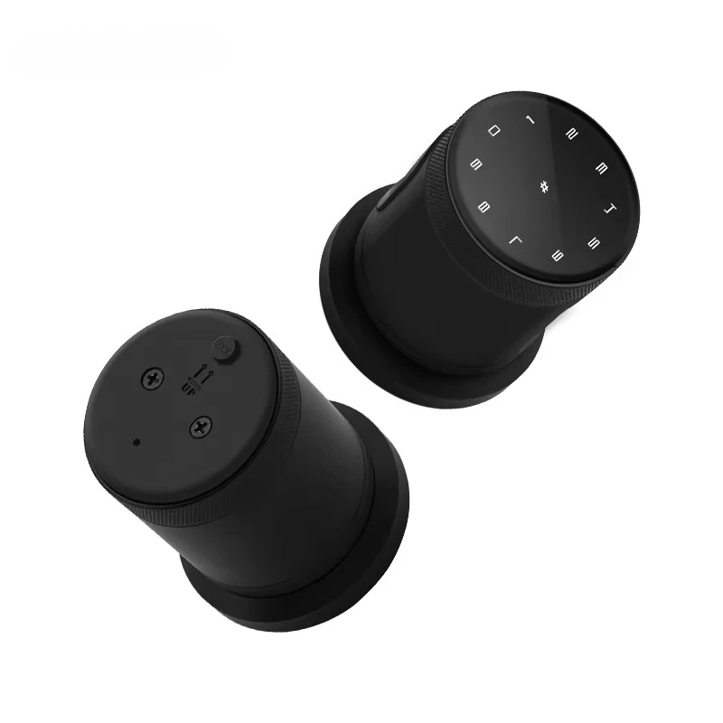Smart Locks Biometric Password and Fingerprint Electronic Replacement Ball Lock Aluminum or Wooden Door Lock