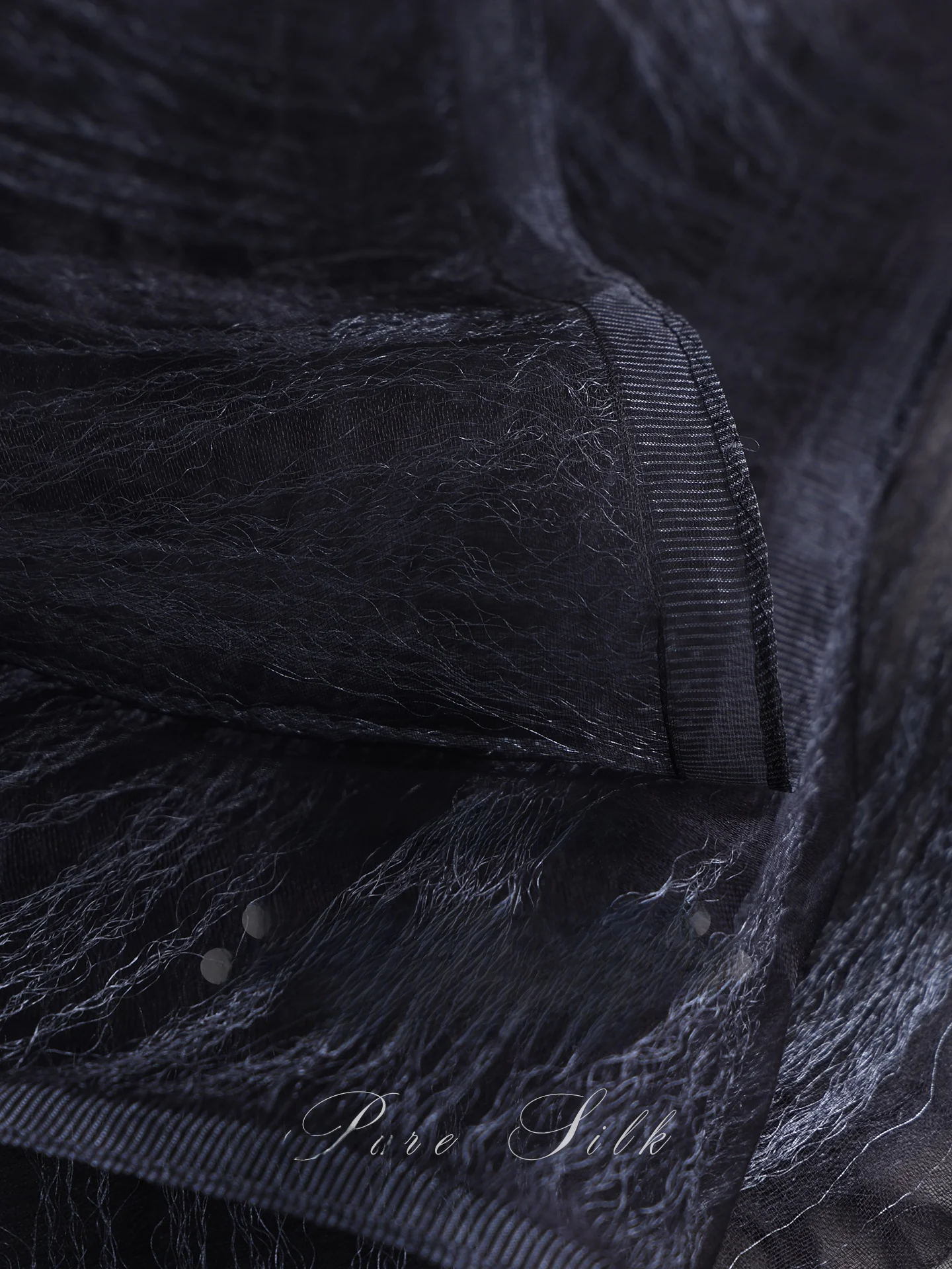 Lagur Handmade Tassel Scarf Silk Chiffon Lightweight Summer Wrap for Women Casual Style 2026 New Collection Gift