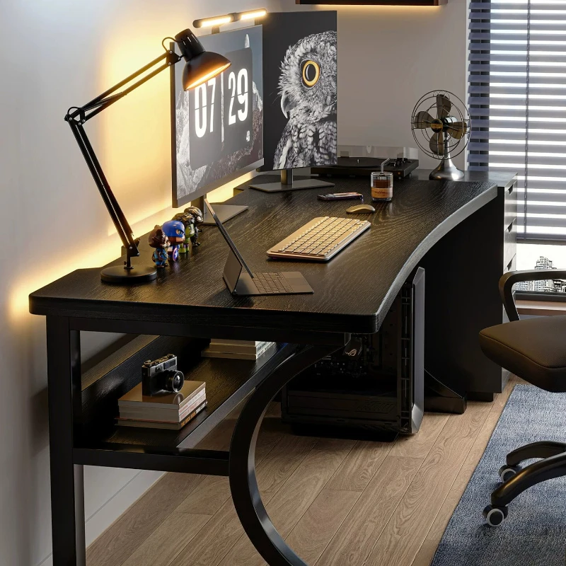 

Modern Executive Table Computer Desk Nordic Style Vintage Computer Desk Standing Luxury Study Bureau Enfant Cheap Furniture