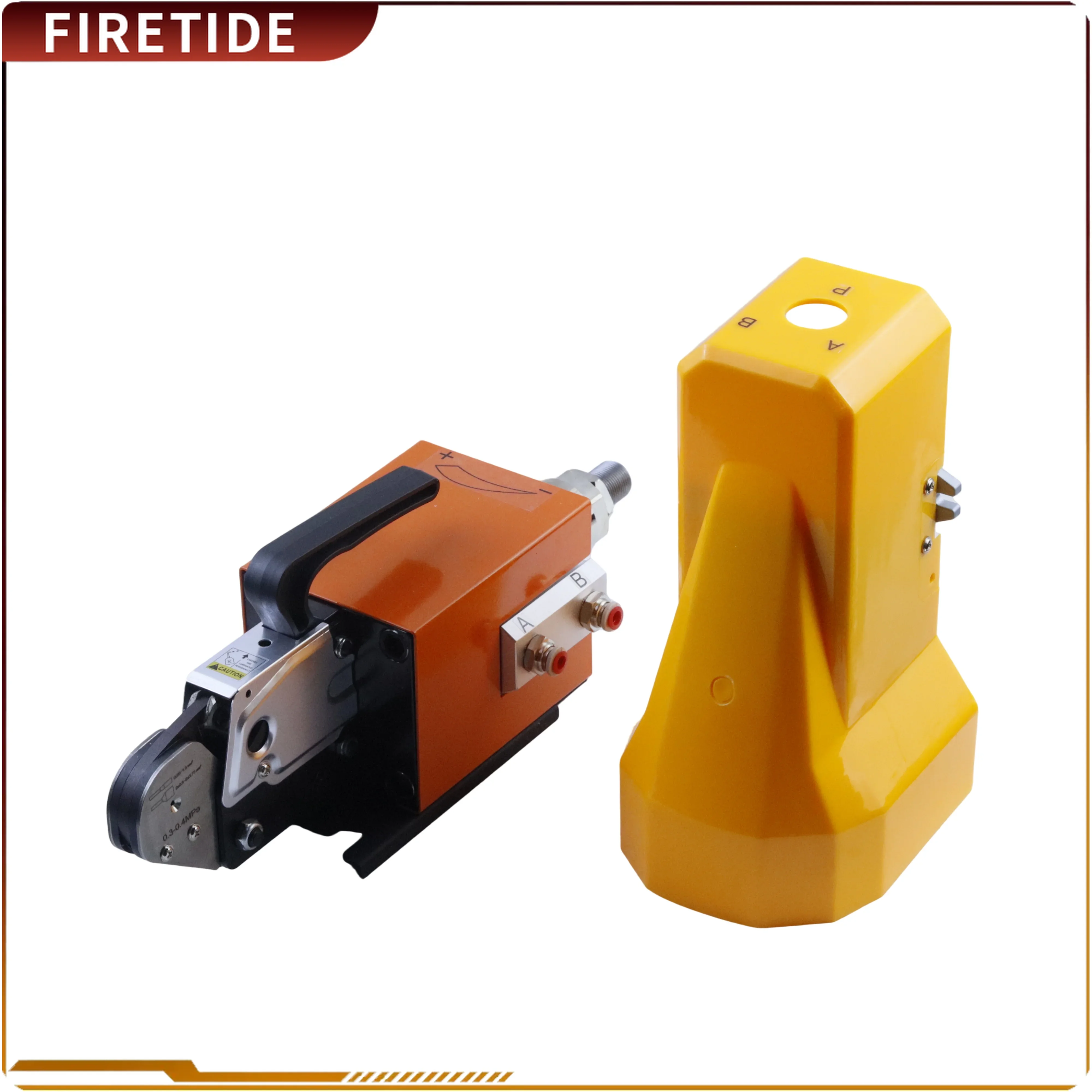 0.3-10mm Range Pneumatic Tubular Terminal Crimping Tool AM6-4 Double Type Cold-Pressed Wiring Pliers for Electrical Wiring