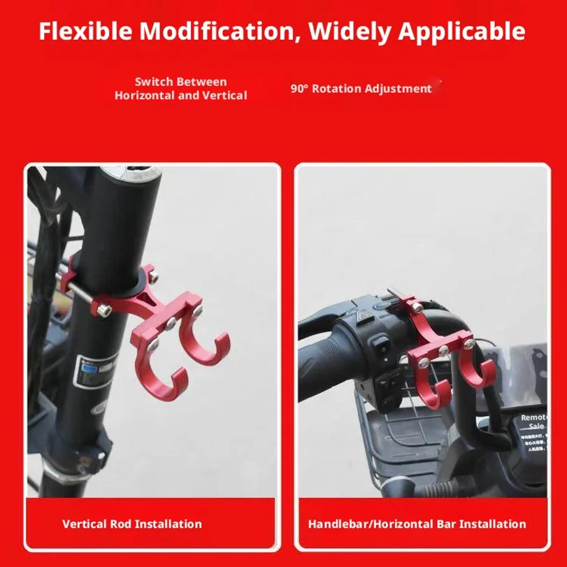 Universal Electric Scooter Hooks Portable Motorcycle Helmet Rack Shelf Tube Storage Hanger for Motorcycle Bike Hooks