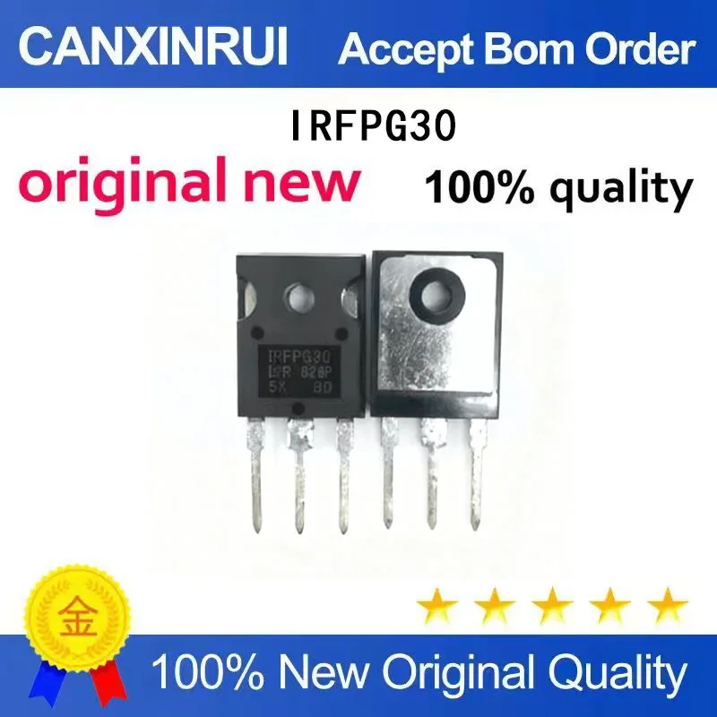 

(5-100 Pieces) Brand new original IRFPG30PBF IRFPG30 TO-247 field-effect transistor MOS transistor spot chip