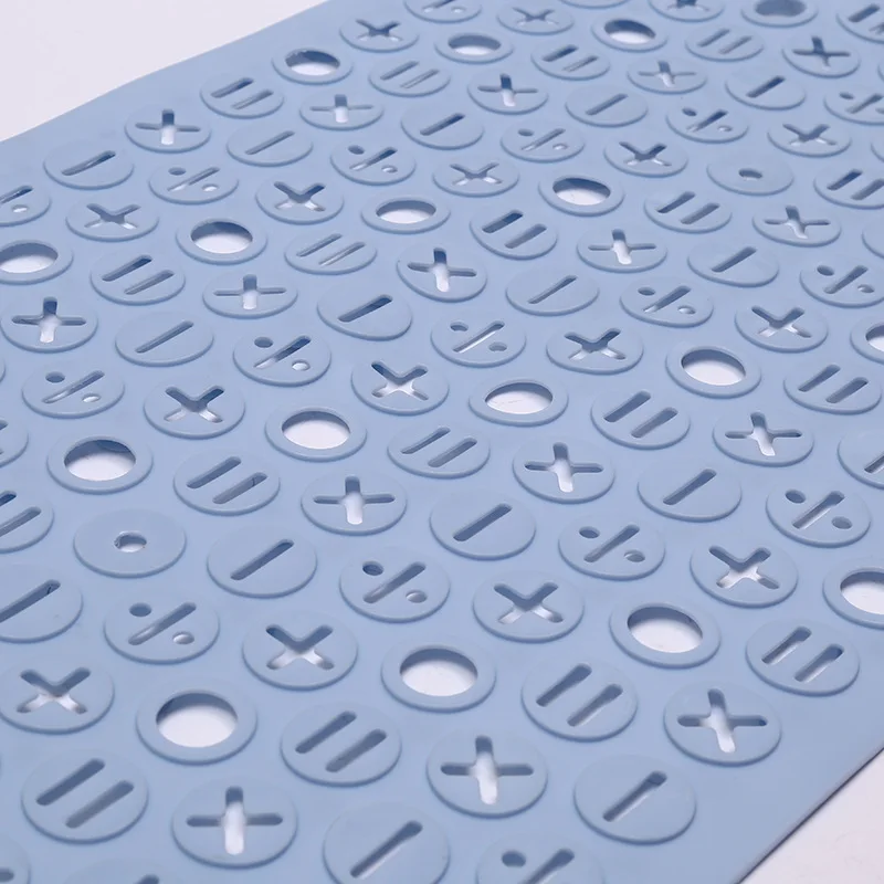 Solid Pattern Anti-Slip PVC Shower Room Mat Oval Machine Made Bath Mat for Bathroom Safety Showroom Product