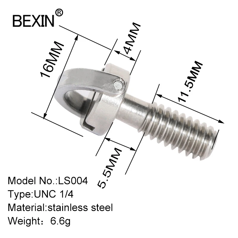 1/4 inch camera mount screw d ring quick release screw set dslr accessories adapter for tripod plate shoot camera monopod