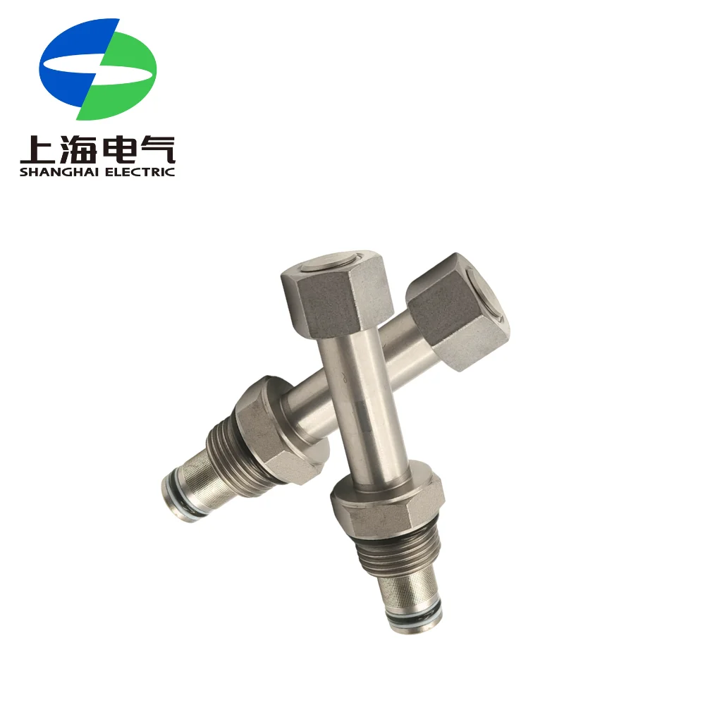 Válvula de cartucho solenoide hidráulica, SV08-28 de función igual, normalmente cerrada, fabricada en Shanghai Electric