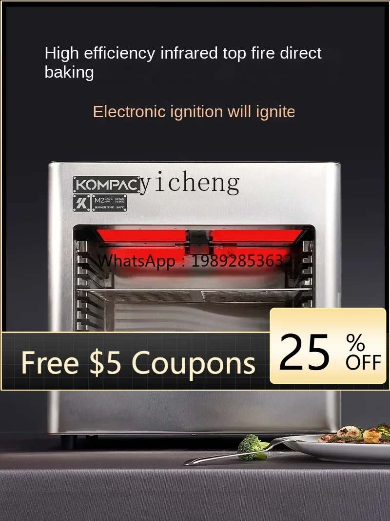 

Gas High Temperature Steak Stove Commercial Electric Oven Stainless Steel Barbecue Oven Oven Roast Beef Machine