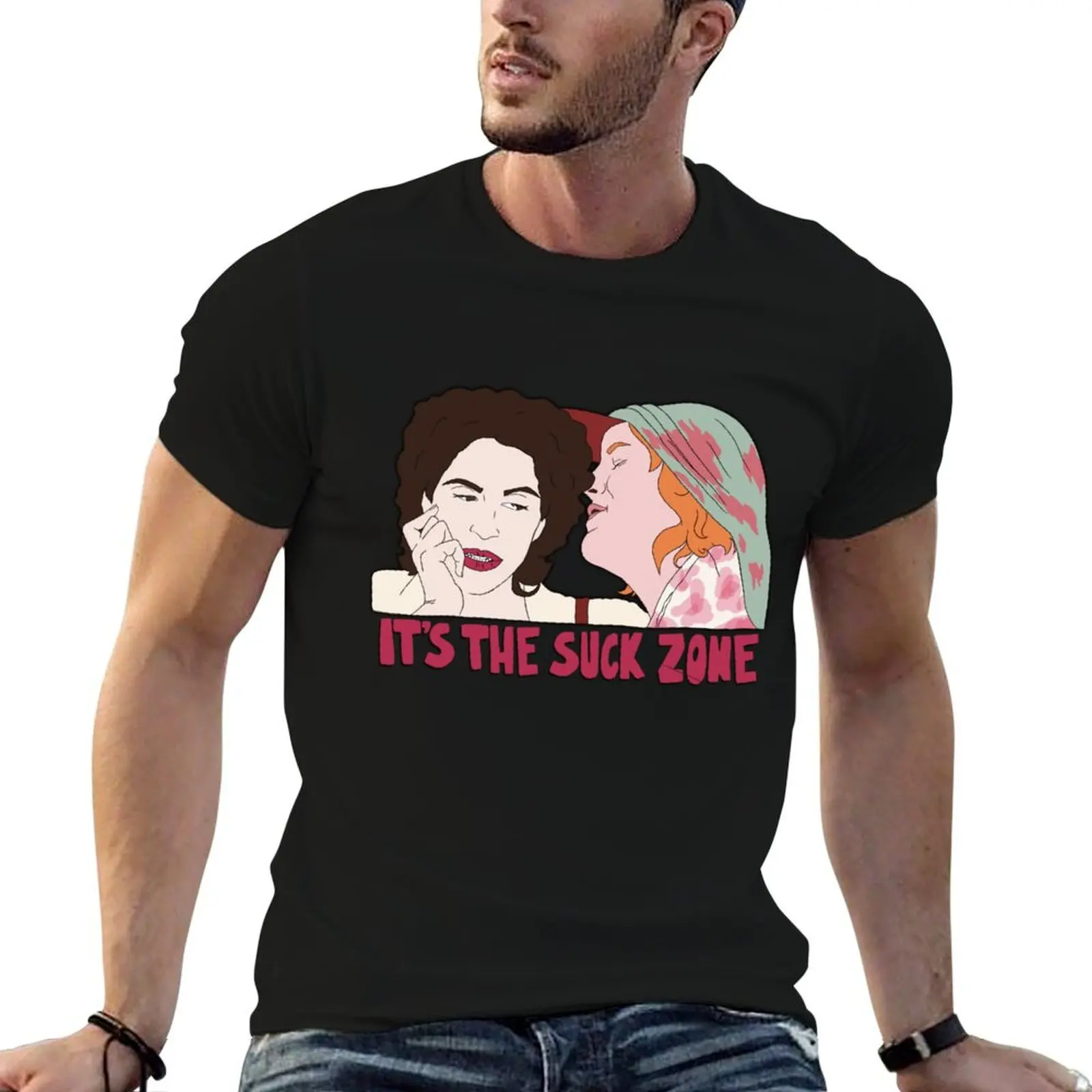 

The suck zone T-Shirt Blouse vintage clothes Short sleeve tee rapper graphic tees mens fashion