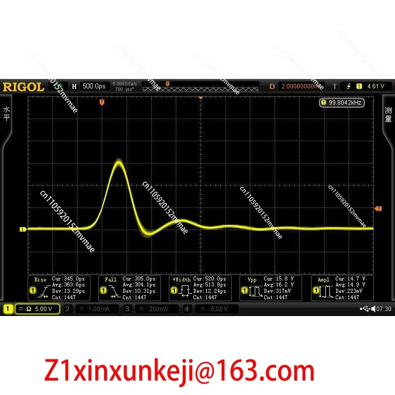Fast Edge Pulse Generator 300 Picoseconds Rising Edge Oscilloscope Bandwidth TDR Measurement