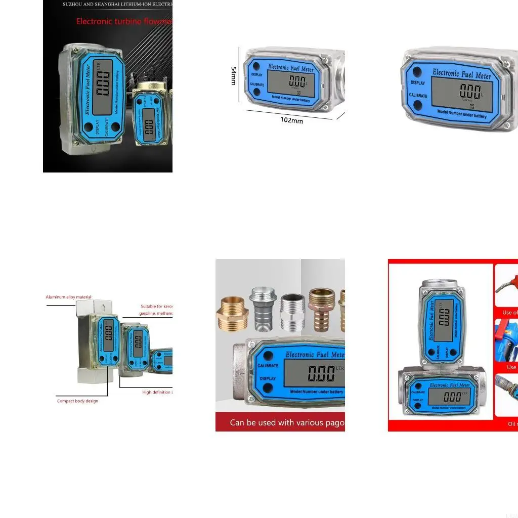 L43A Anti-Interference Meter Digital Meter Water Meter Flowmeter Metal